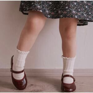 Jamie Kay Cranberry Patent Ballet Flats EU30 US 12.5